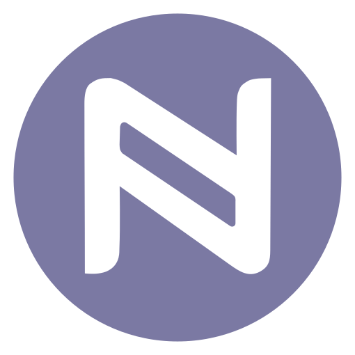 Namecoin Logo auf transparentem Hintergrund