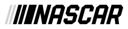 Logo Nascar, version logotype noir, sur fond transparent