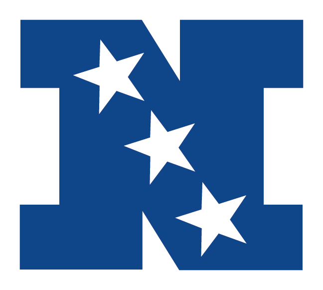 National Football Conference logo on a transparent background