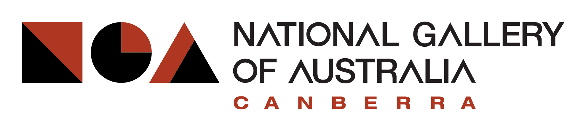 National Gallery of Australia logo on a transparent background