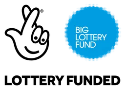 National Lottery logo, horizontal version, on a transparent background