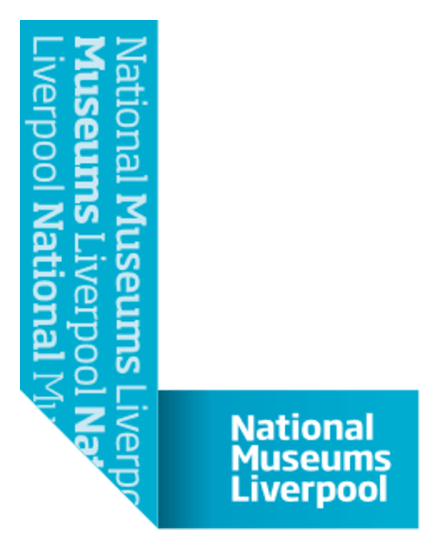 National Museums Liverpool logo, horizontal version, on a transparent background