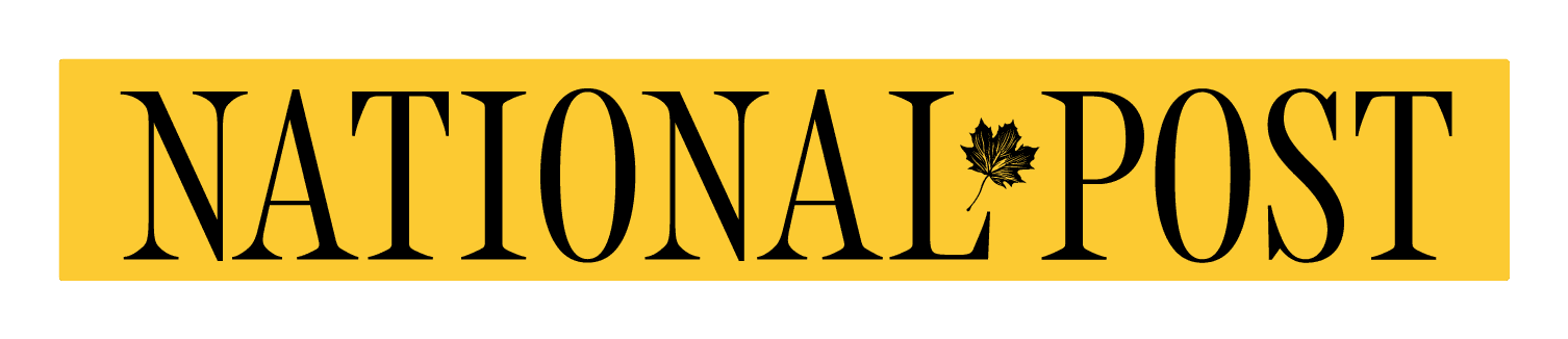 Logo de National Post sobre fondo transparente