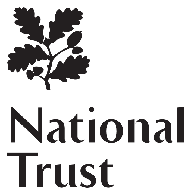 National Trust のロゴ、ブラック アイコンバージョン（背景透過）