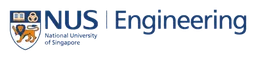 National University of Singapore logo, wordmark version, on a transparent background