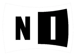 Native Instruments logo, monochrome version, on a transparent background