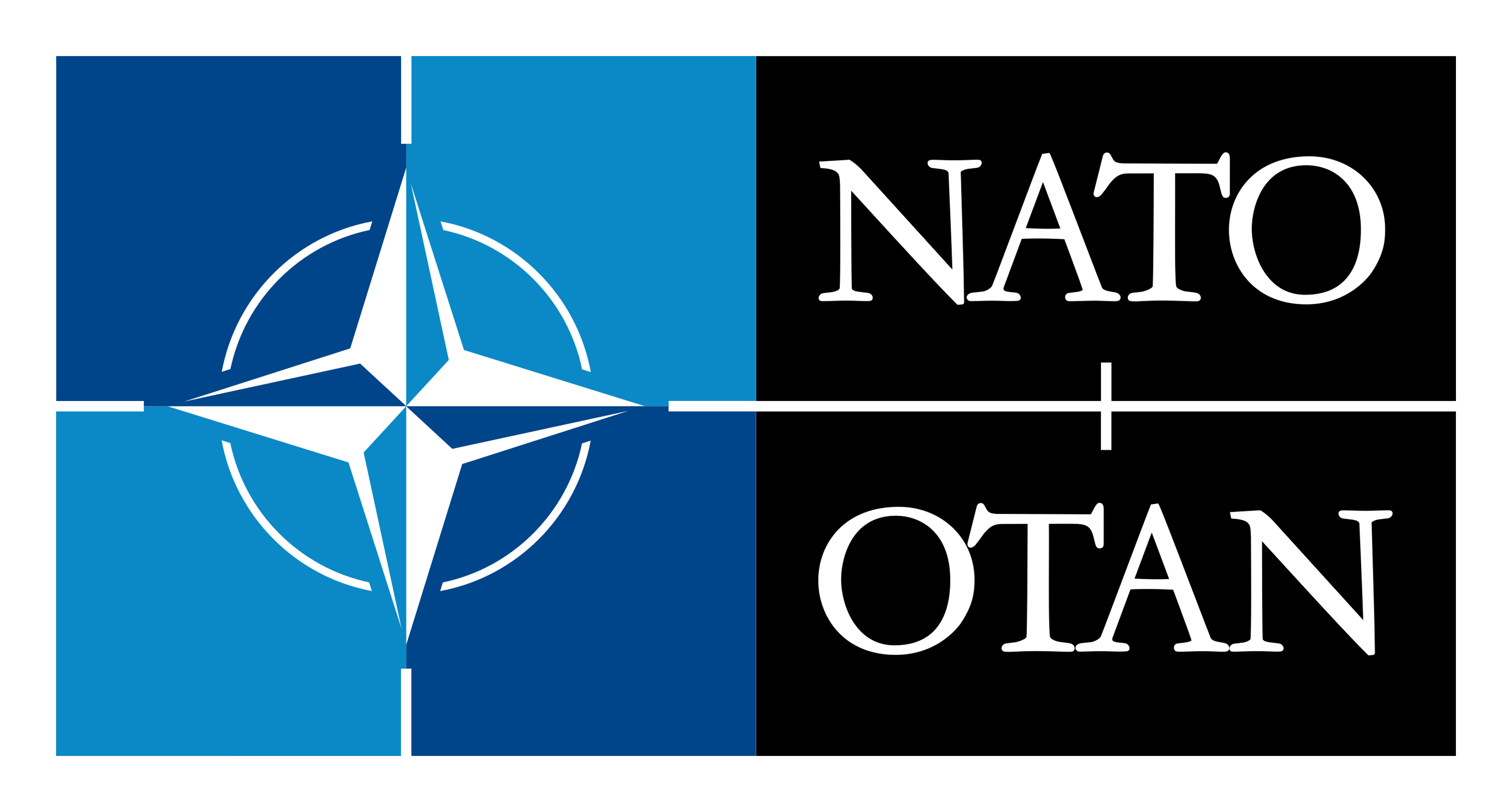 NATO logo on a transparent background