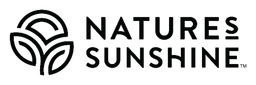 Natures Sunshine logo, black wordmark version, on a transparent background