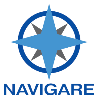 Navigare logo, icon version, on a transparent background