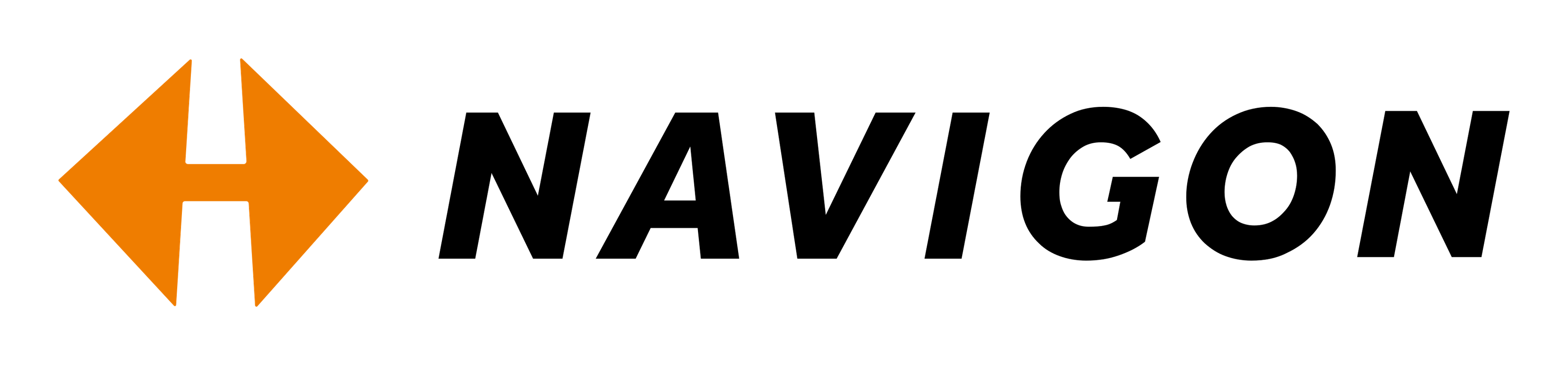 Navigon logo on a transparent background