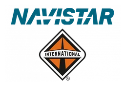 Navistar logo, horizontal version, on a transparent background
