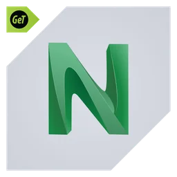 Navisworks logo, icon version, on a transparent background