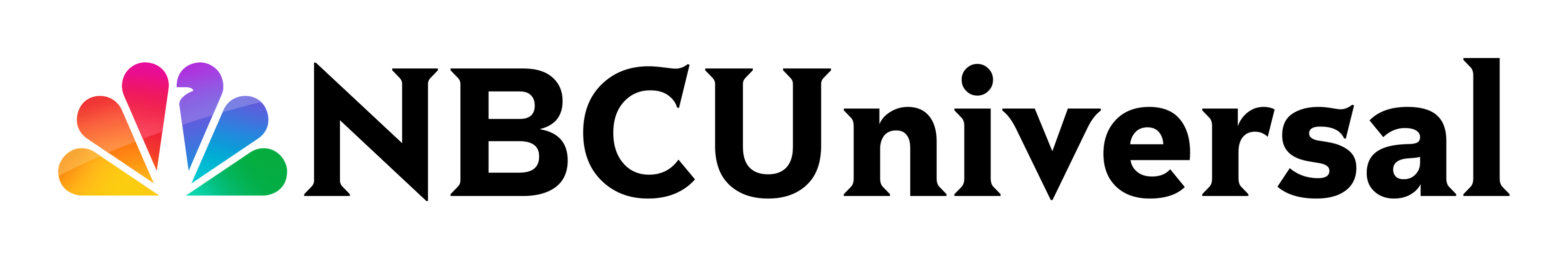 Nbcuniversal logo on a transparent background