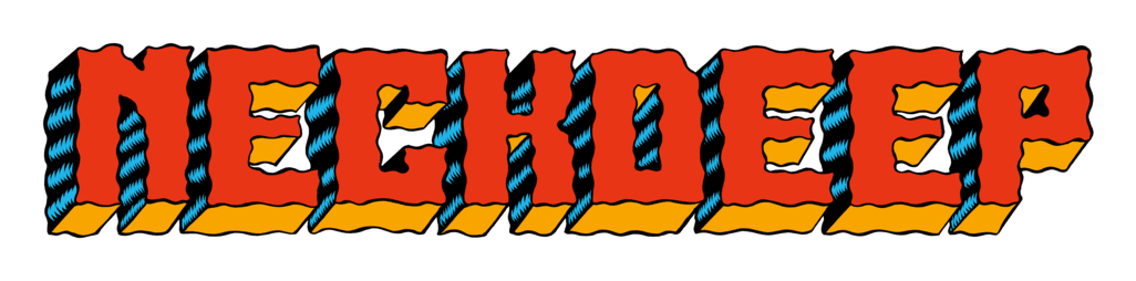Neck Deep logo on a transparent background
