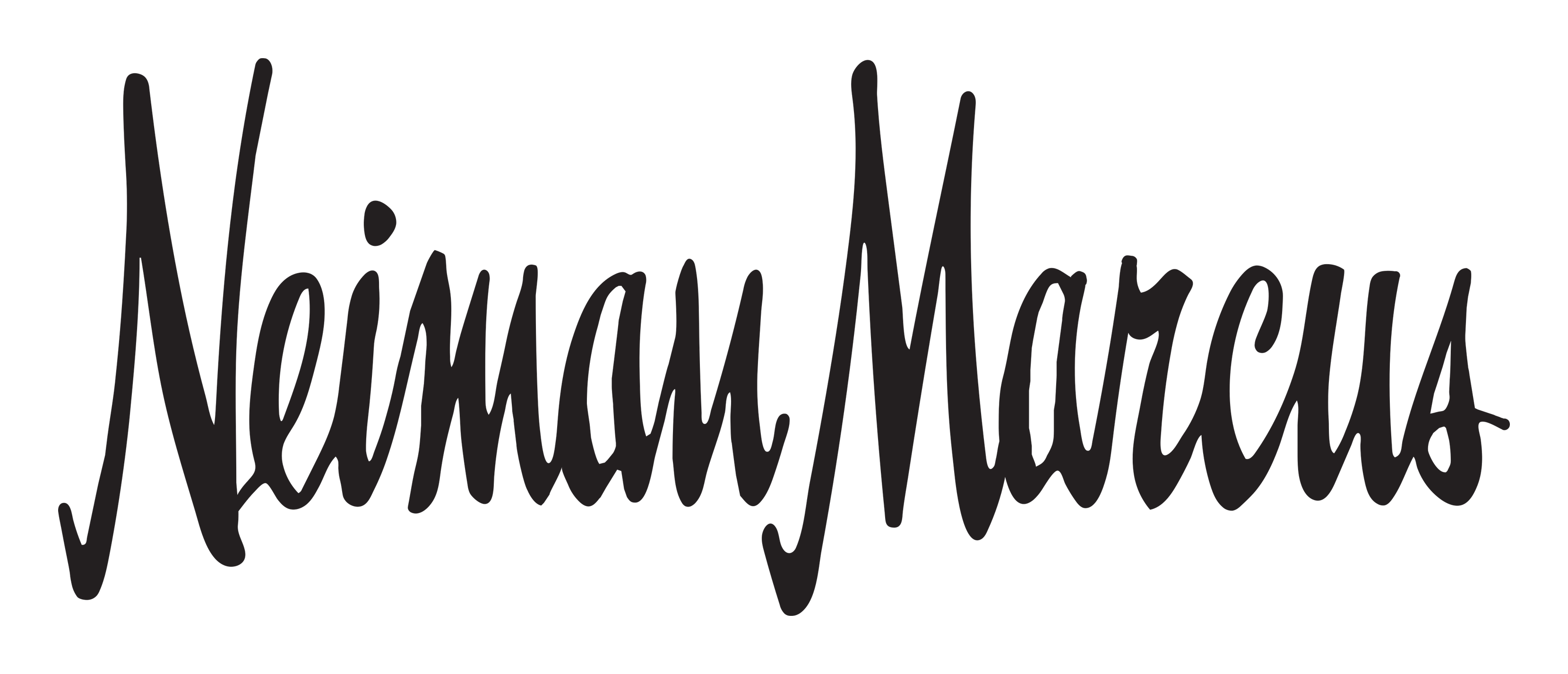 Neiman Marcus のロゴ（背景透過）
