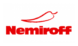 Nemiroff Logo, Variante Wortmarke, auf transparentem Hintergrund