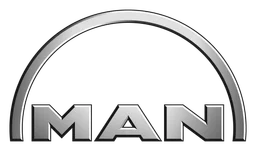 Neoplan Logo, Variante monochrom, auf transparentem Hintergrund