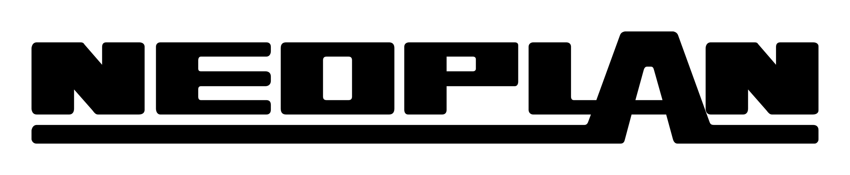 Neoplan Logo auf transparentem Hintergrund
