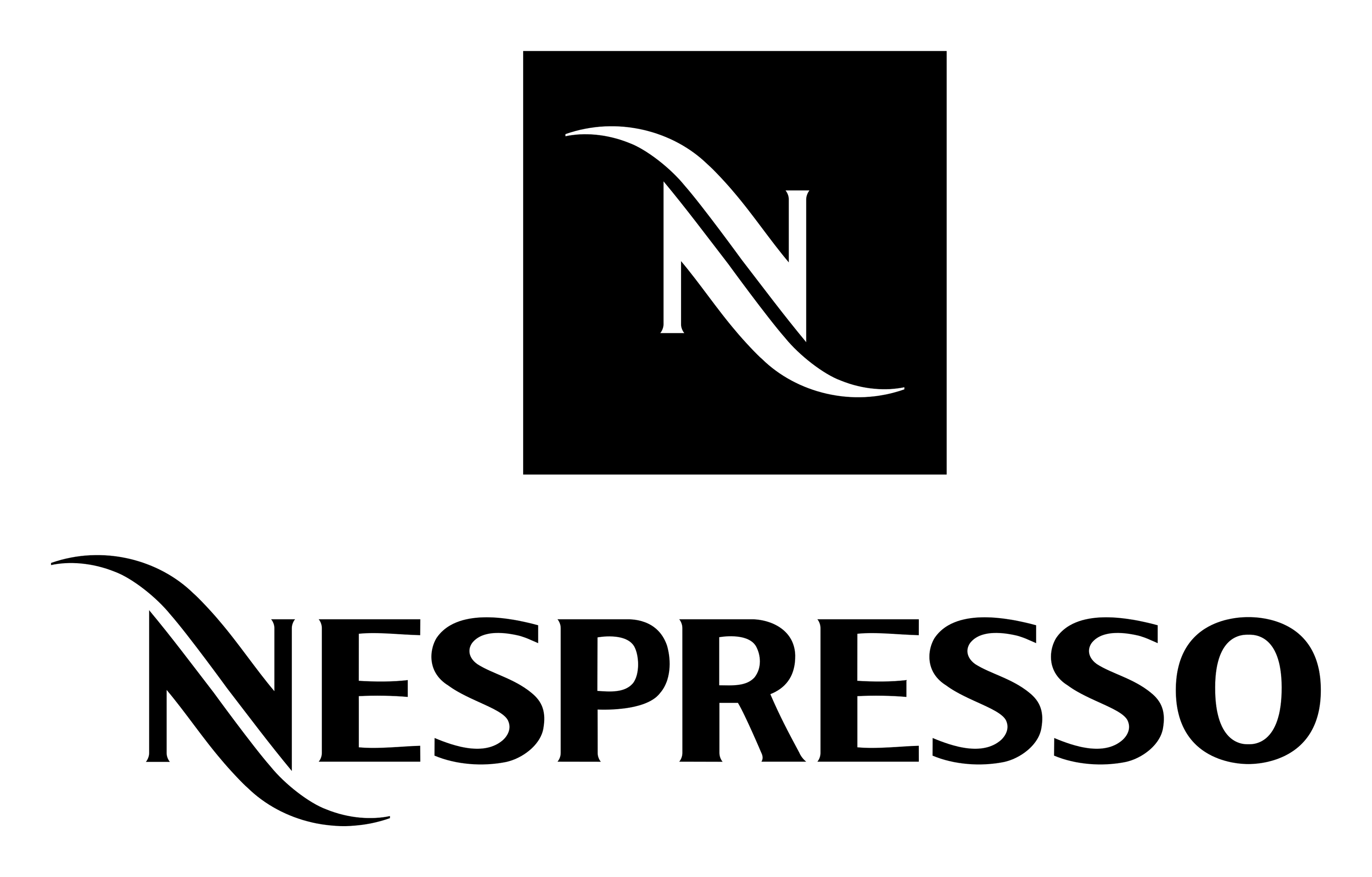 Nespresso logo on a transparent background