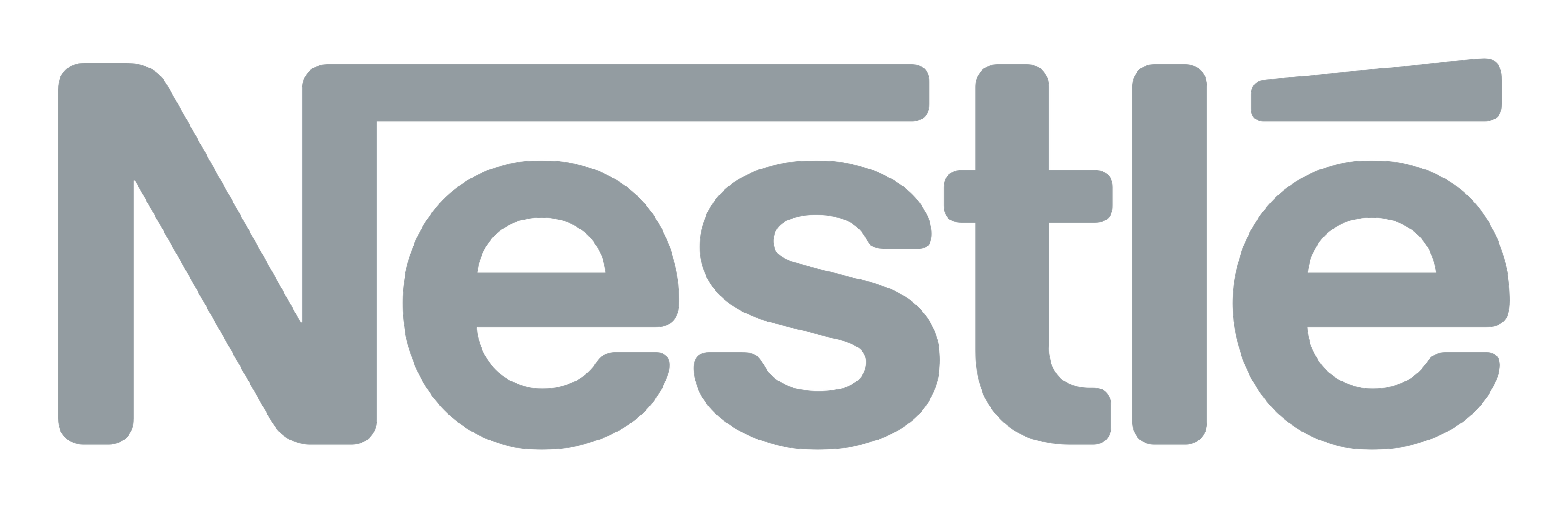 Nestle logo on a transparent background