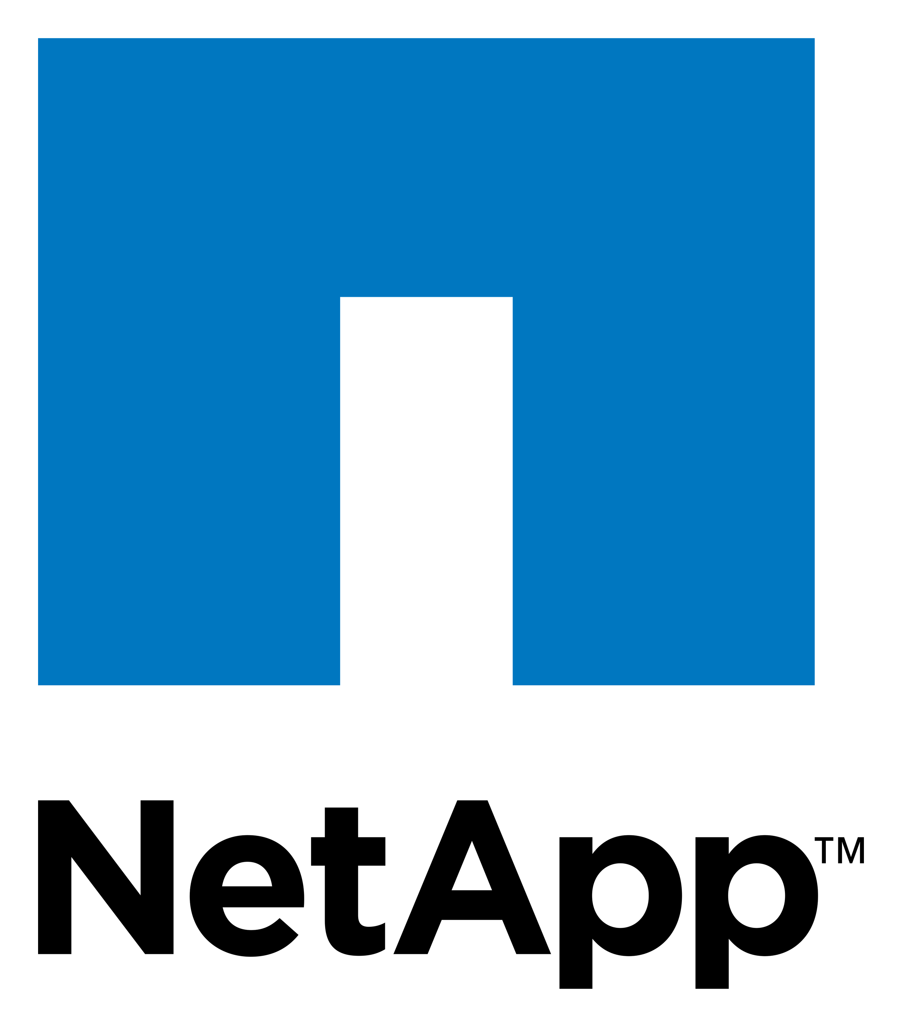 Netapp logo on a transparent background