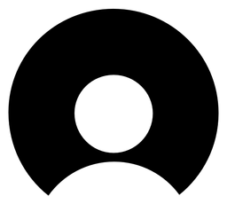 Netlog logo, black icon version, on a transparent background