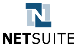 Netsuite logo, horizontal version, on a transparent background
