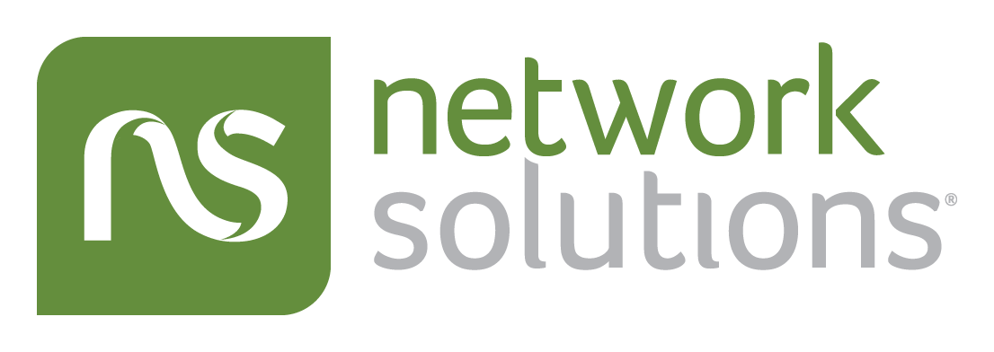 Network Solutions logo on a transparent background