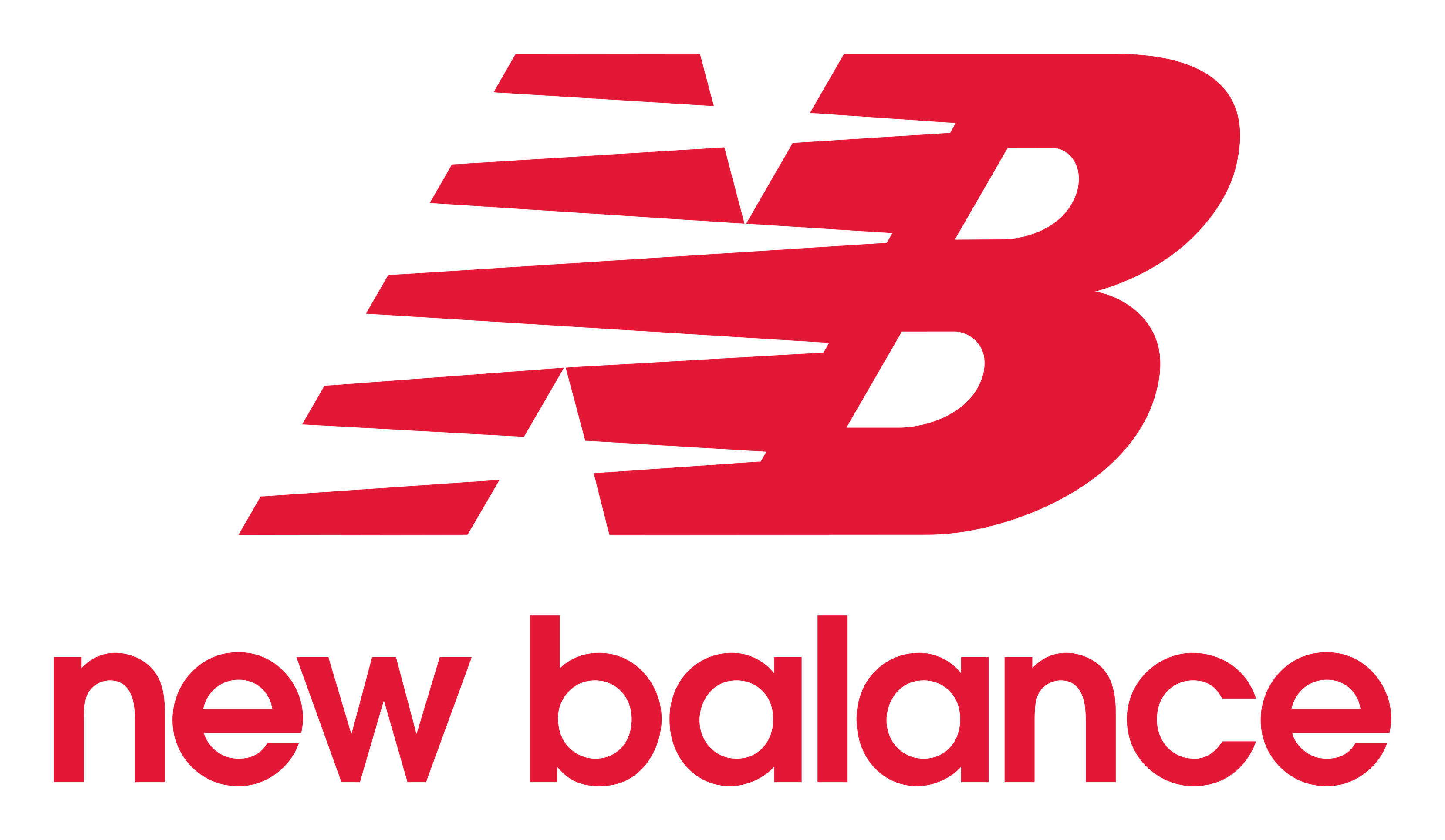 New Balance logo on a transparent background