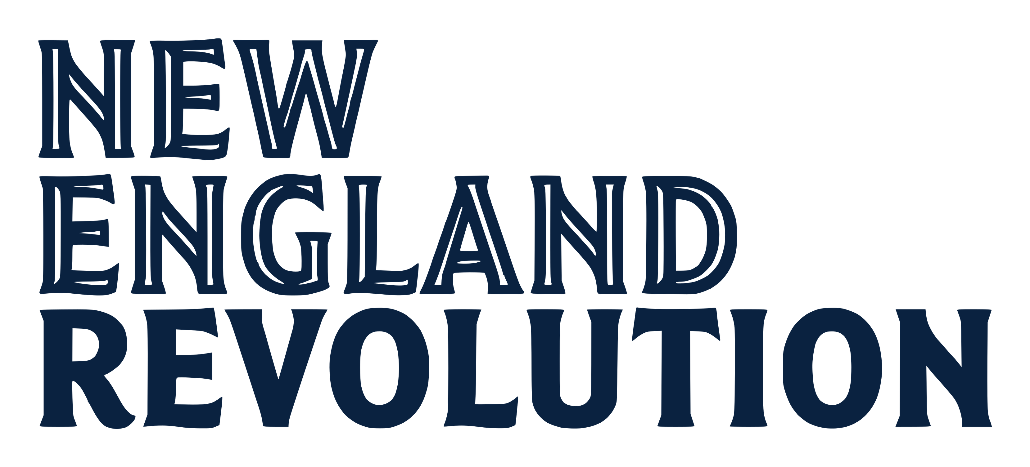 New England Revolution logo on a transparent background