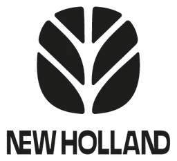 New Holland logo, black icon version, on a transparent background
