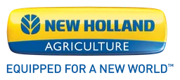 New Holland logo, horizontal version, on a transparent background