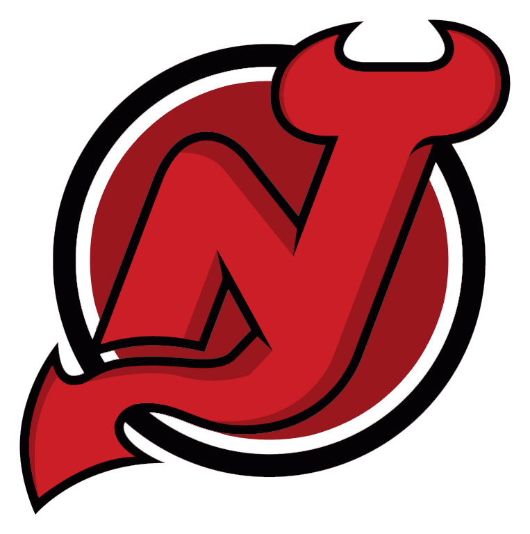New Jersey Devils logo on a transparent background
