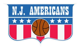 New Jersey Nets logo, horizontal version, on a transparent background