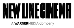 New Line Cinema logo, black wordmark version, on a transparent background