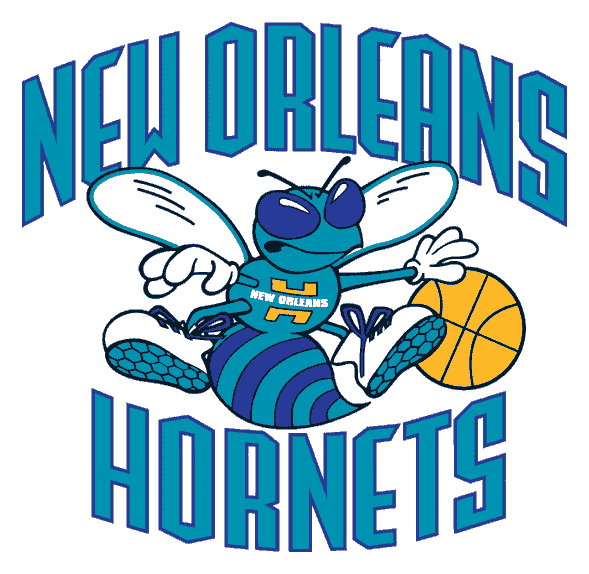 New Orleans Hornets logo on a transparent background