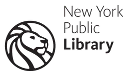 New York Public Library logo, black version, on a transparent background