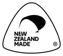 New Zealand logo, white icon version, on a transparent background