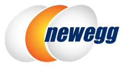 Newegg logo, horizontal version, on a transparent background
