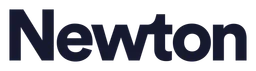 Newton logo, black wordmark version, on a transparent background