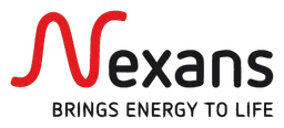 Nexans logo, horizontal version, on a transparent background