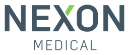 Nexon logo, monochrome wordmark version, on a transparent background