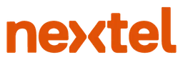 Logo da Nextel, versão logotipo, em fundo transparente