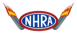 Nhra logo, wordmark version, on a transparent background