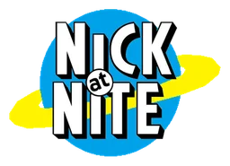 Nick at Nite logo, horizontal version, on a transparent background