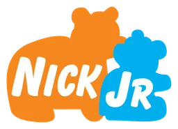 Nick JR logo, horizontal version, on a transparent background