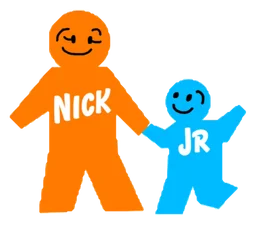Nick JR logo, icon version, on a transparent background
