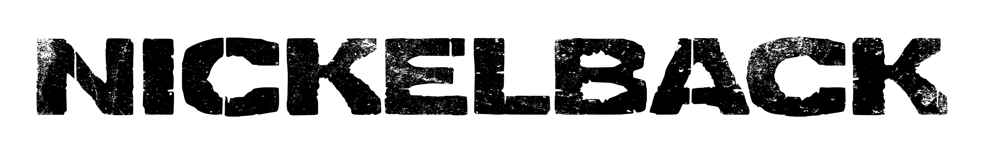 Nickelback logo on a transparent background