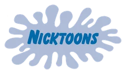 Logo Nicktoons, version horizontal, sur fond transparent
