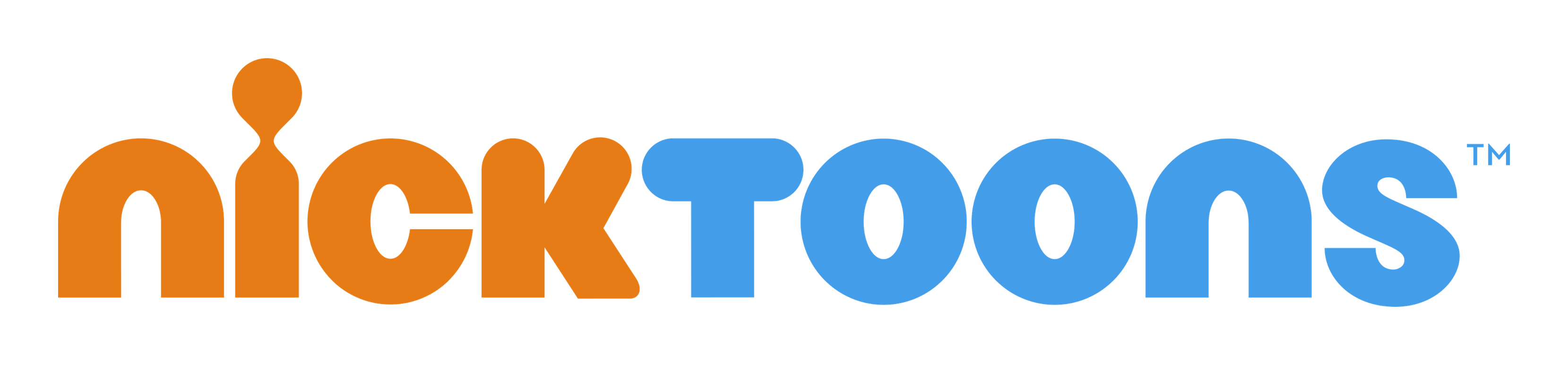 Logo Nicktoons sur fond transparent